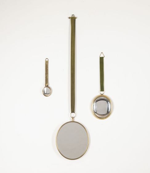 Group of Three 20th Century Circular Mirrors MI3033332