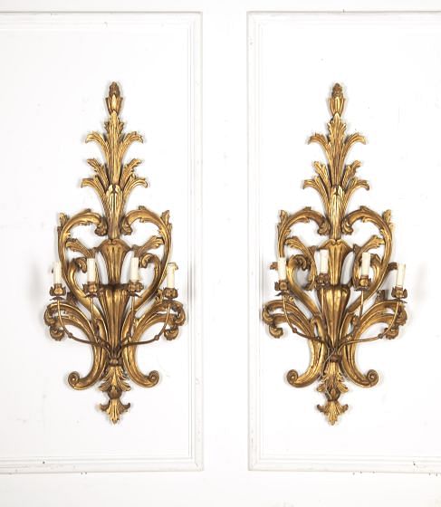 Italian Giltwood Wall Lights LW2020084
