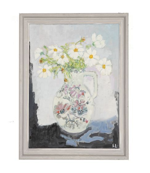 'Jug of Flowers' Still Life by Susanna Linhart WD2919081