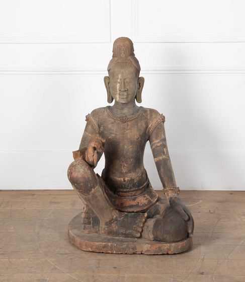 Large 19th Century Terracotta Figure DA0329224