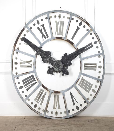 Large 20th Century French Enamelled Clock Face WD6022537