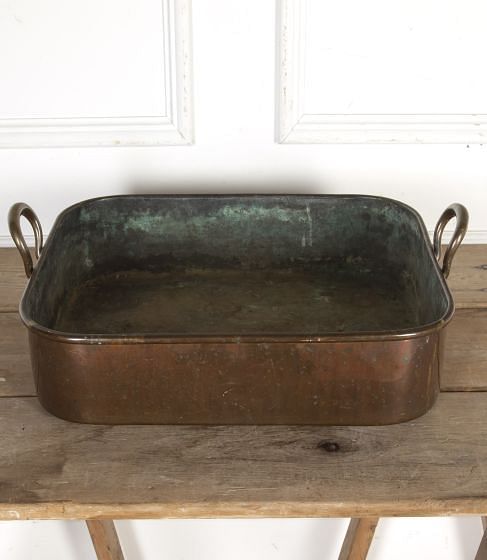 Large Country House 20th Century Copper Roasting Tin DA3620888