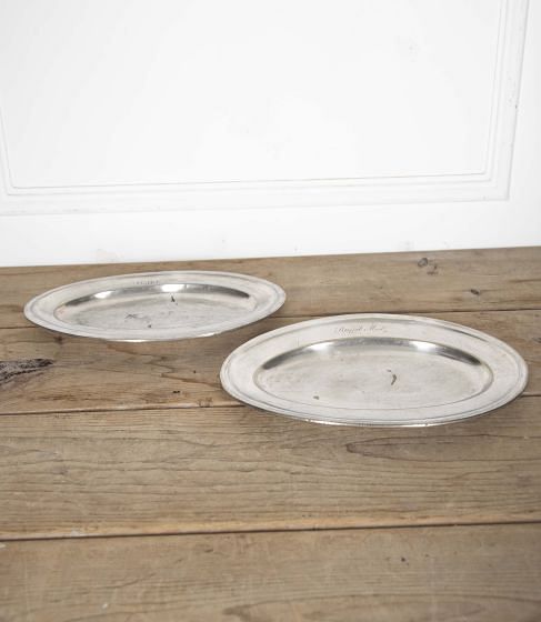 Matched Pair of 20th Century French 'Buffet Metz' Serving Trays DA1524717