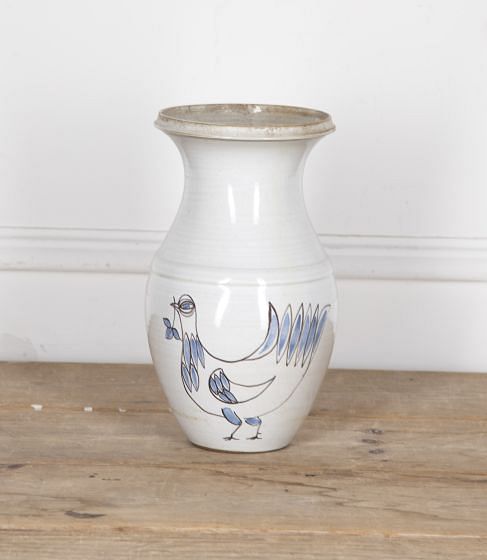 20th Century Hand Painted Ceramic Vase DA2924022