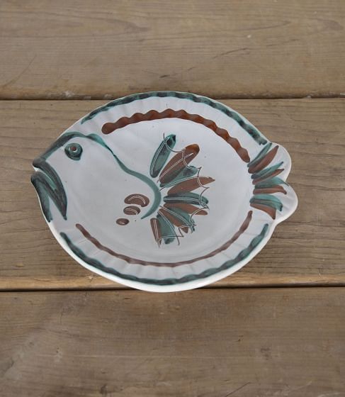 20th Century Vallauris Fish Plate DA2922858