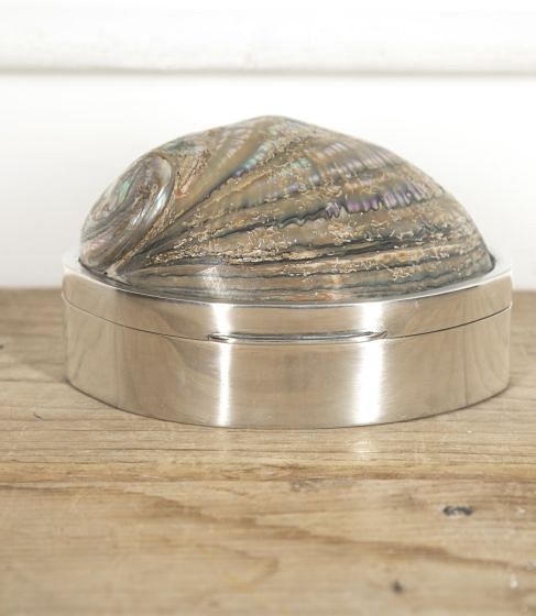 Italian Silver and Shell Box DA1515247