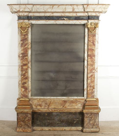 North Italian Painted Mirror MI0517852
