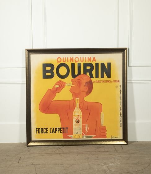 Original 20th Century French Bourin Poster WD6028946