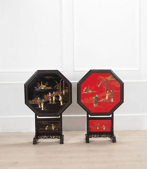 Pair of 19th Century Lacquer Tables CO5235011