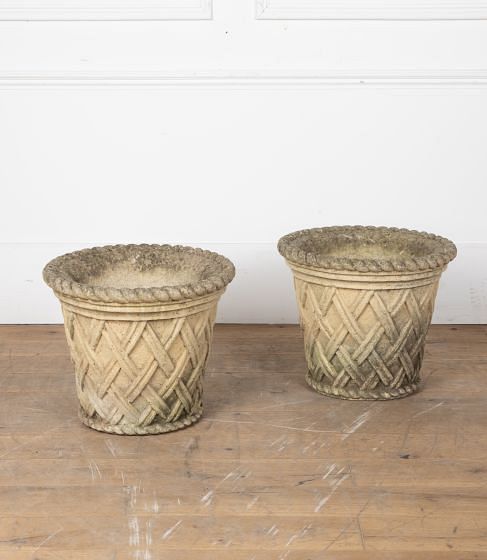 Pair of 20th Century English Planters 2028436