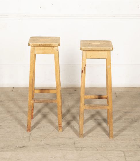 Pair of 20th Century Rustic Italian Stools ST4428167