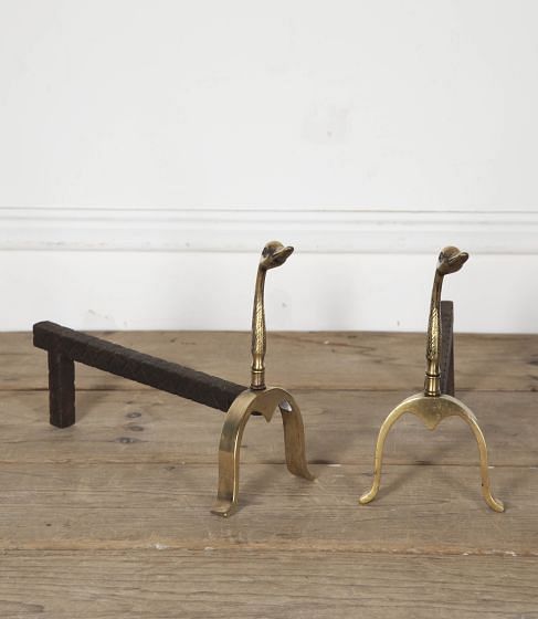 Pair of 20th Century Maison Jansen Style Andirons DA1524730