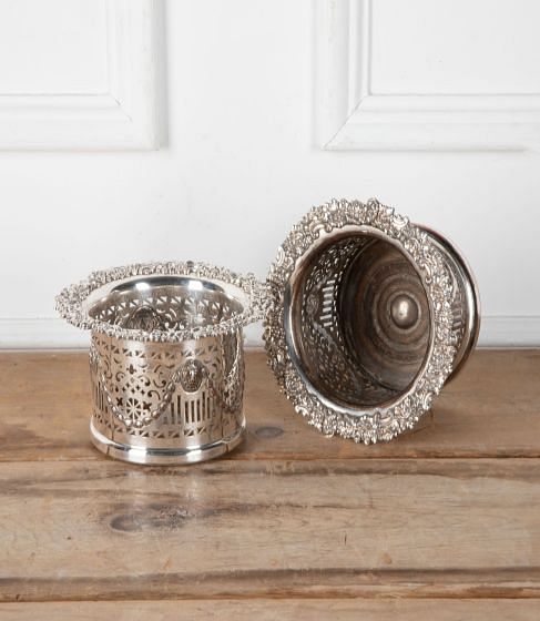 Pair Of Victorian Pierced Magnum Coasters DA5833873