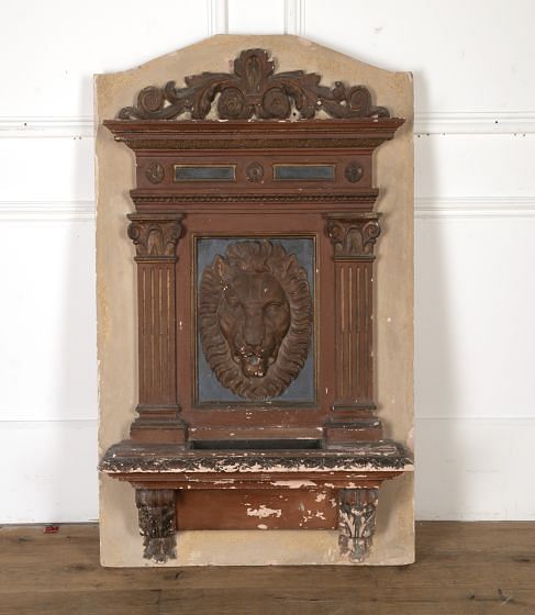 Plaster Italian Wall Fountain GA3618007