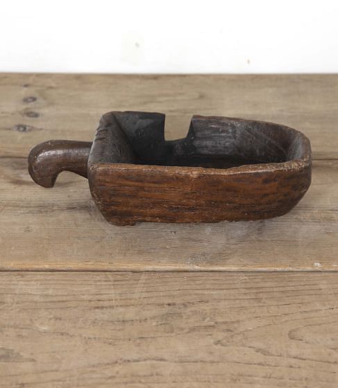 Primitive African Hand Carved Container DA4424793