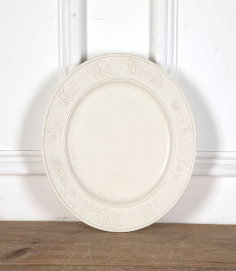 Pugin Style Parian Ware Bread Plate DA9011158