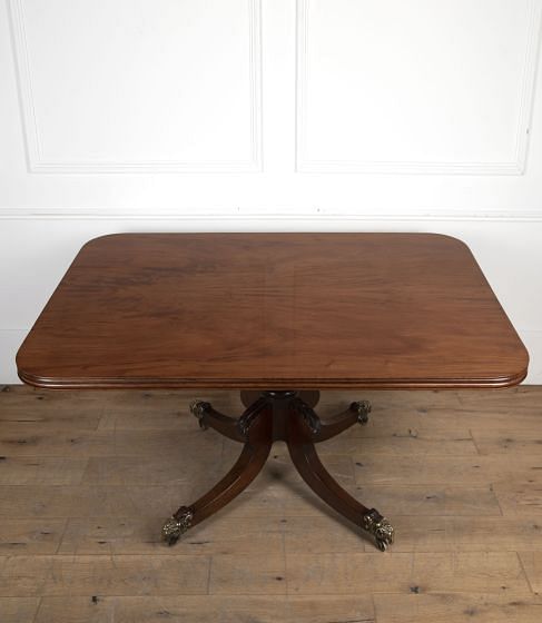 Regency Irish Mahogany Tilt Top Dining Table TC9621699