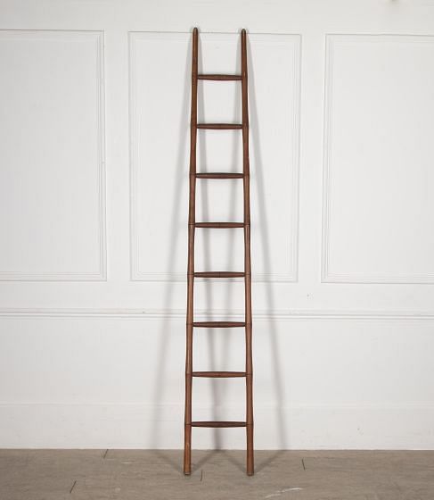 Set of 20th Century French Ash Faux Bamboo Ladders DA5230781