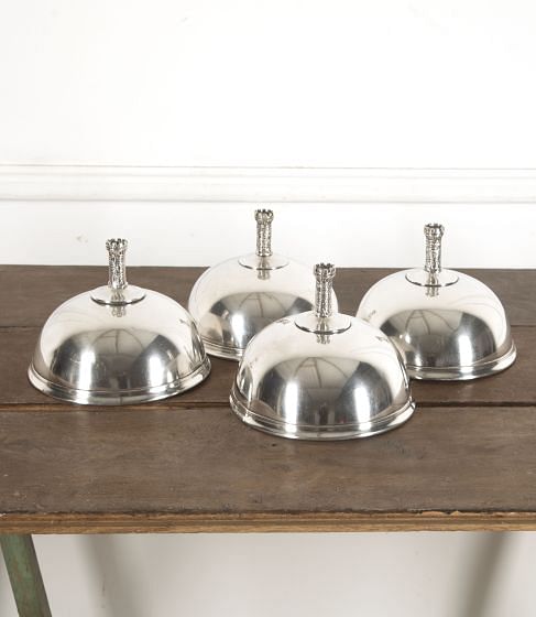 Set of Four Silver Plate Cloches DA1513000
