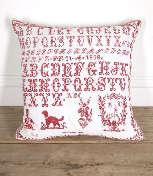 Swedish Sampler Cushion DA1516618