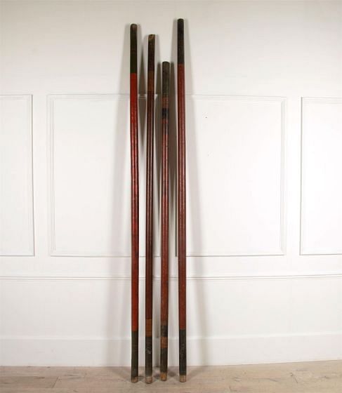 19th Century Swahili Lacquered Poles DA4461518