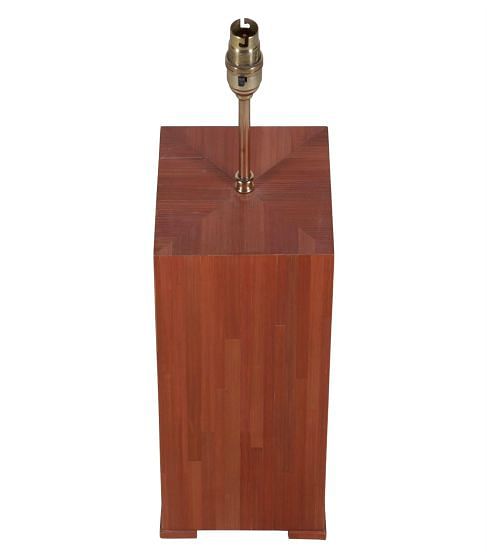 Straw Marquetry Lamp LT015298