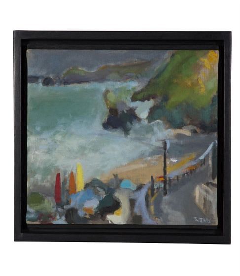 Storm Approaching Llangrannog by Sara Lewis WD2710510