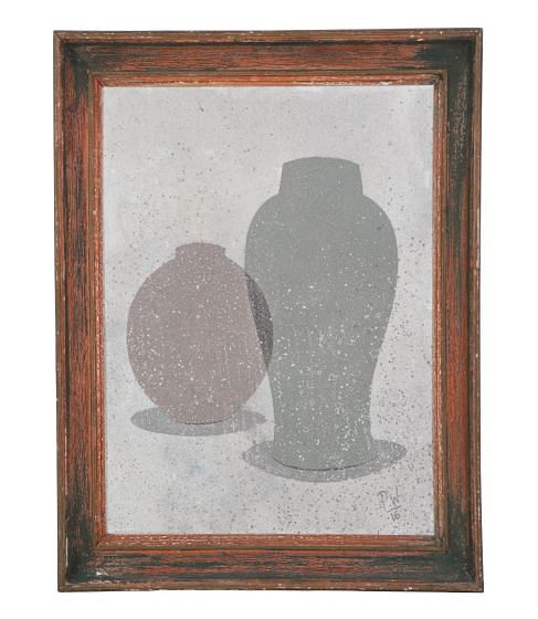 Framed Acrylic Painting on Wood by Peter Woodward WD297360