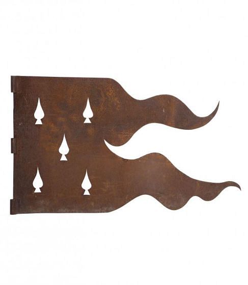 Early 20th Centurly Large Metal Flag WD994146