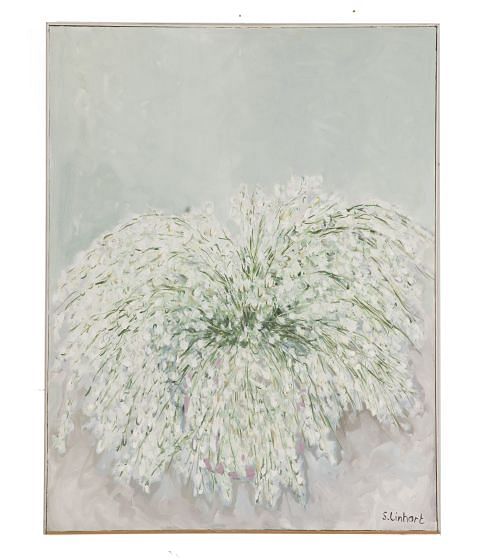 White Blossom in a Vase by Susanna Linhart DA2919084