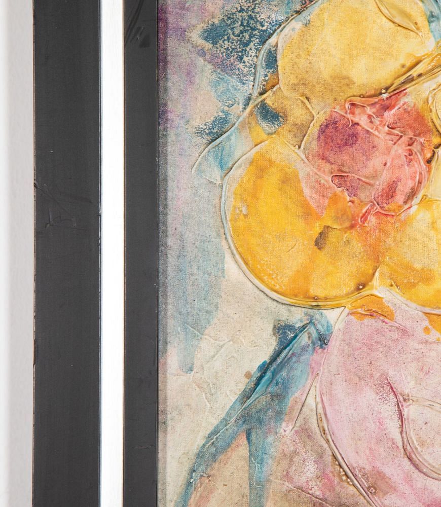20th Century Abstract Painting on Gesso WD3034862