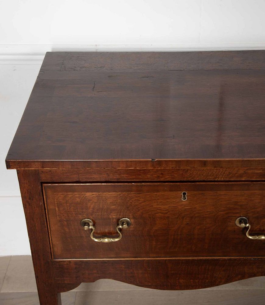 Late 18th Century Oak Serving Table 3836476