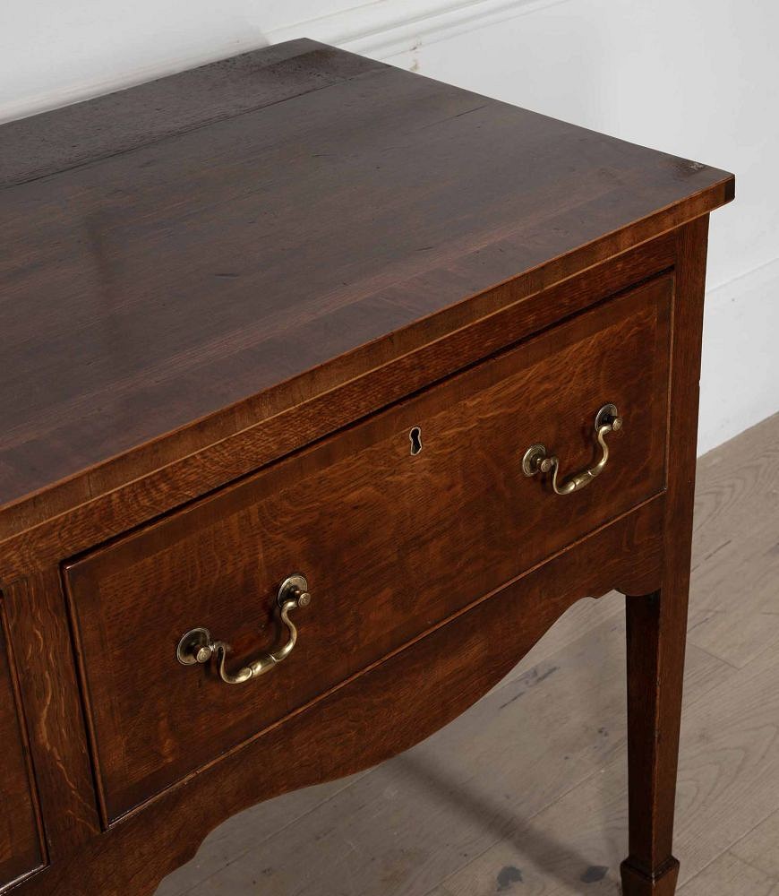 Late 18th Century Oak Serving Table 3836476