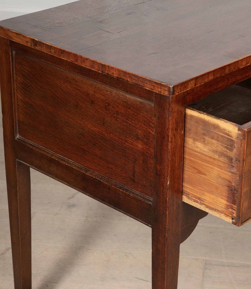 Late 18th Century Oak Serving Table 3836476
