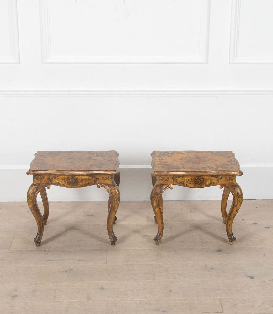 Pair of Italian Louis XV Revival Nightstands BD1538440