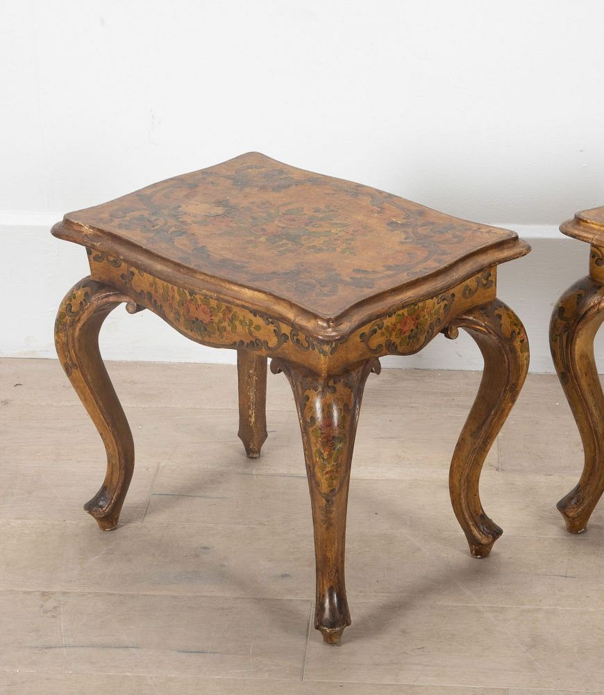 Pair of Italian Louis XV Revival Nightstands BD1538440