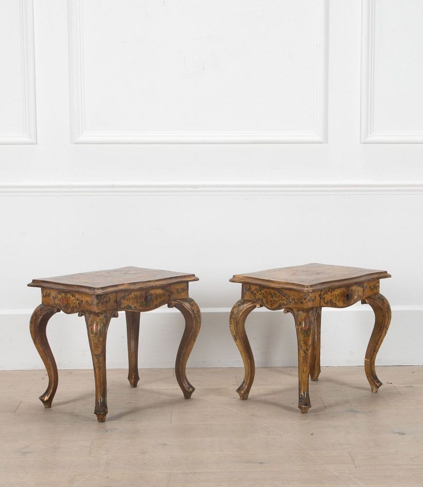 Pair of Italian Louis XV Revival Nightstands BD1538440