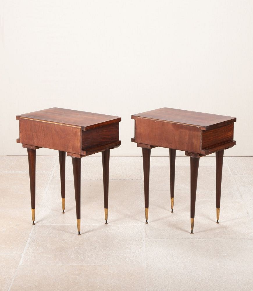 Pair of Mid-Century Italian Bedside Cabinets BD8542614