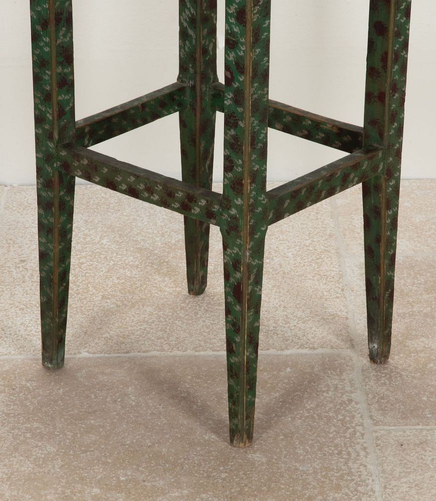 20th Century French Painted Pedestal Table BK1542060