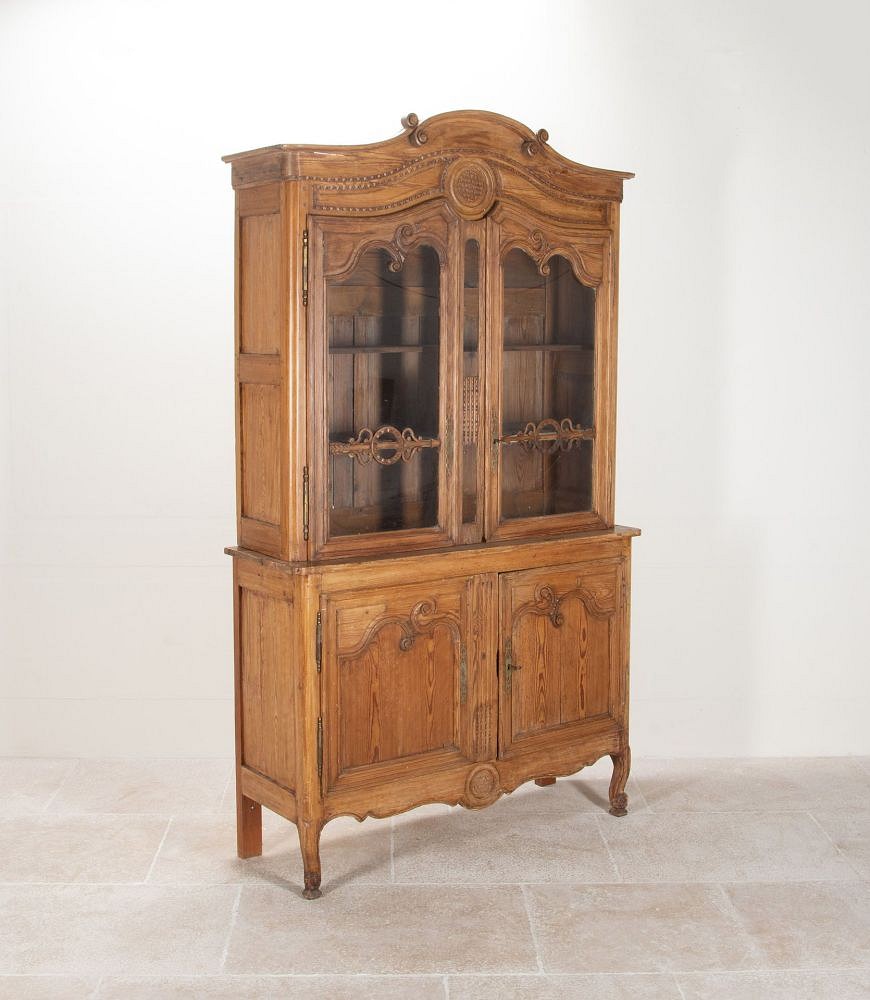 19th Century French Provincial Bookcase BK2541051
