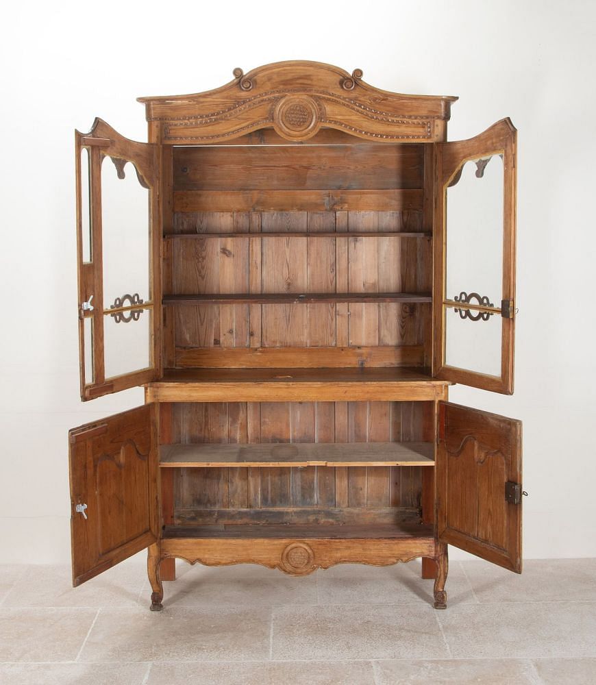 19th Century French Provincial Bookcase BK2541051
