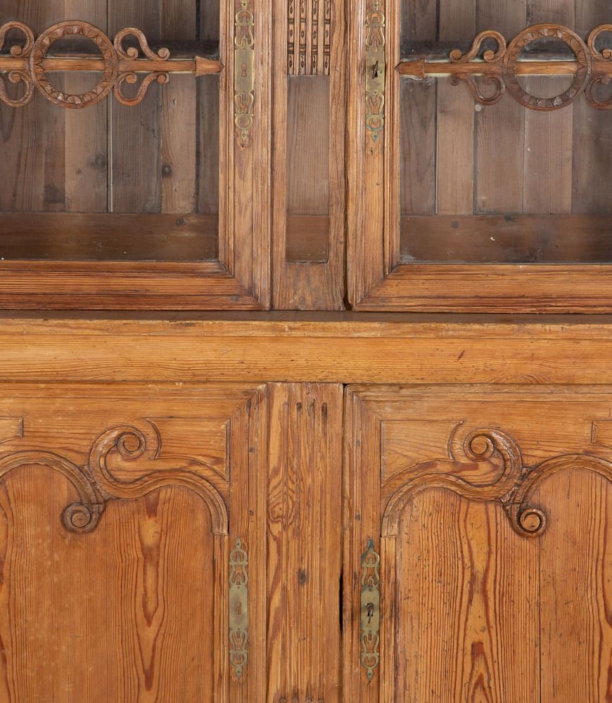 19th Century French Provincial Bookcase BK2541051