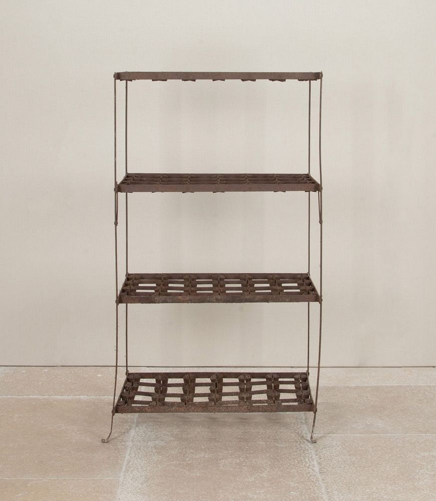 19th Century French Metal Bottle Rack BK2642600