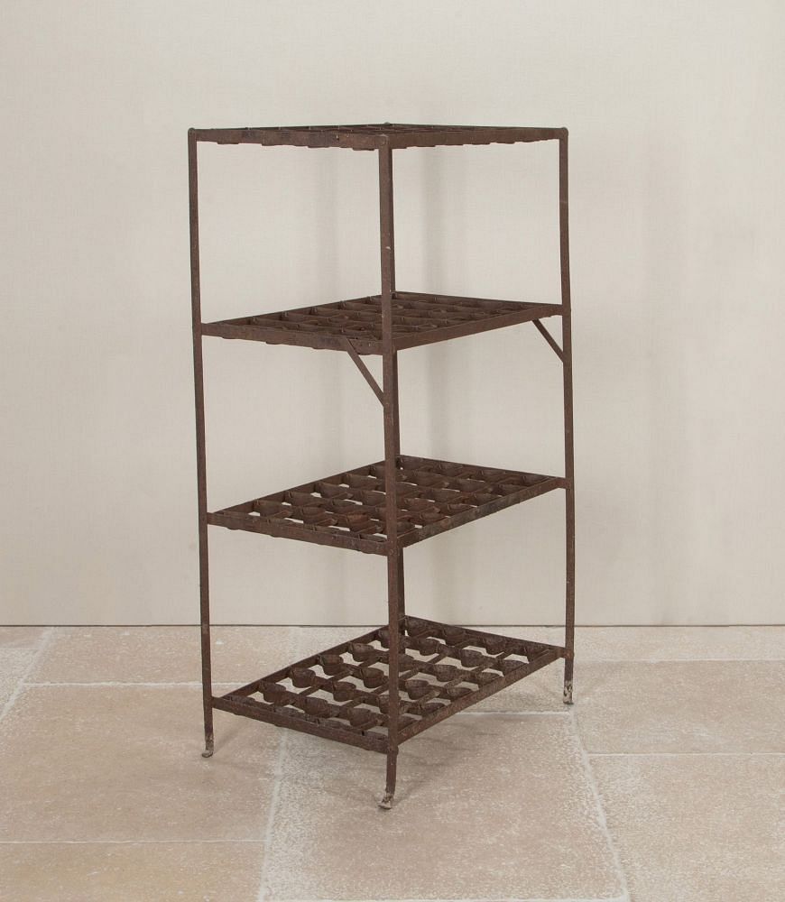 19th Century French Metal Bottle Rack BK2642600