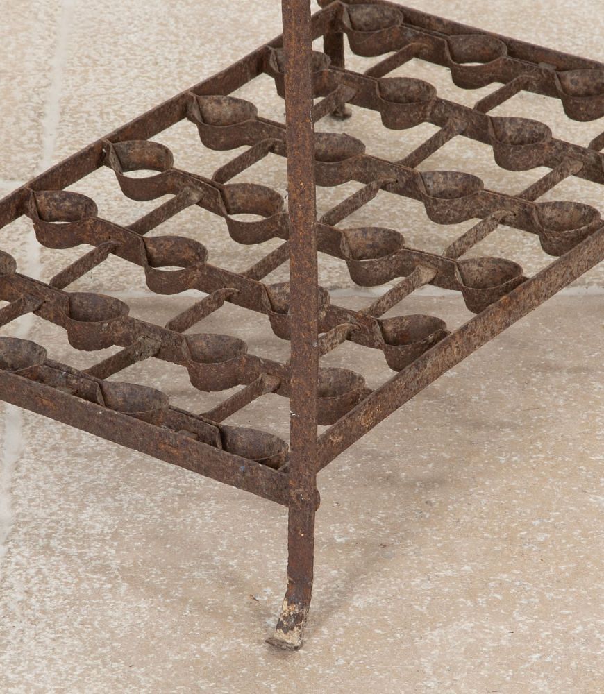 19th Century French Metal Bottle Rack BK2642600