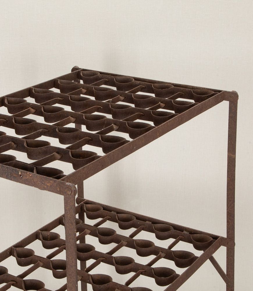 19th Century French Metal Bottle Rack BK2642600