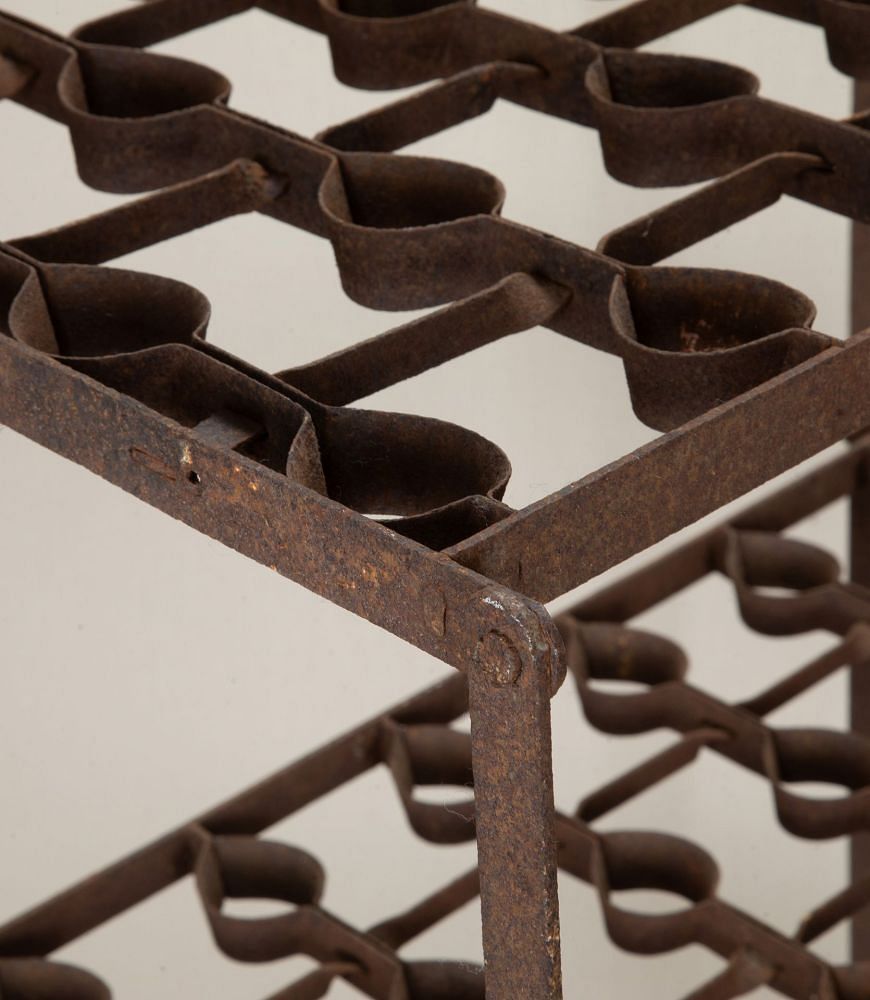 19th Century French Metal Bottle Rack BK2642600