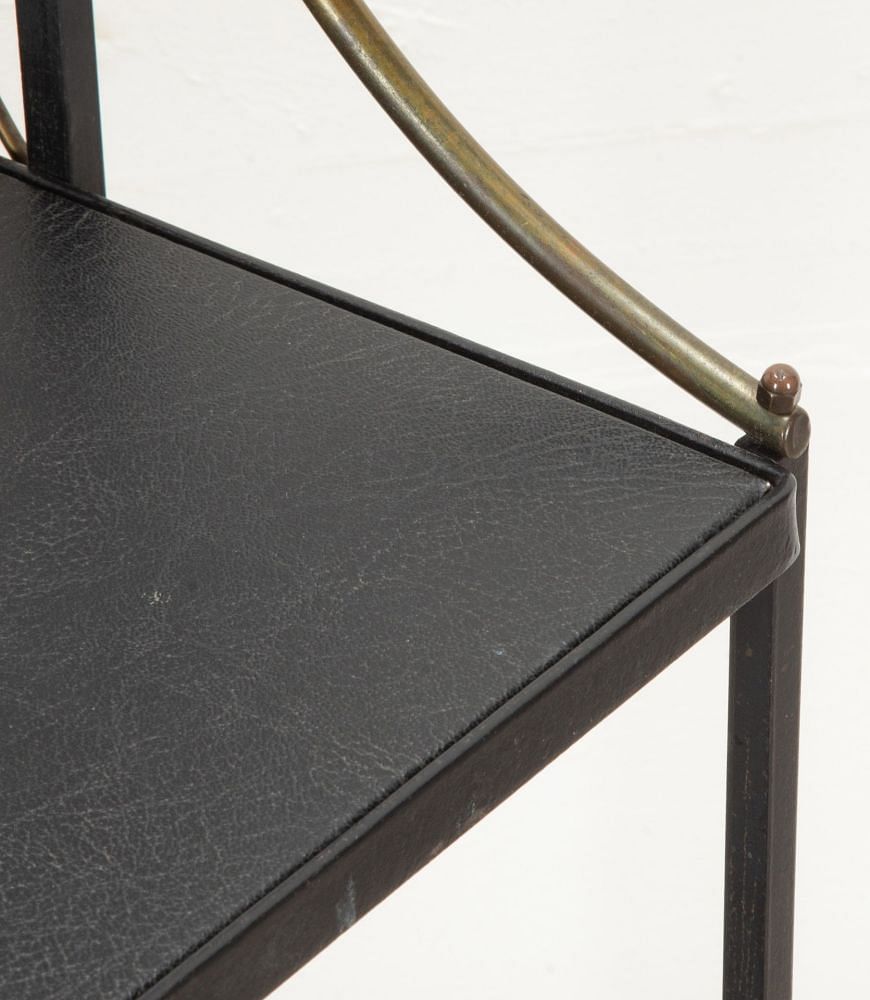 Mid-Century French Iron and Brass Étagère BK5241919