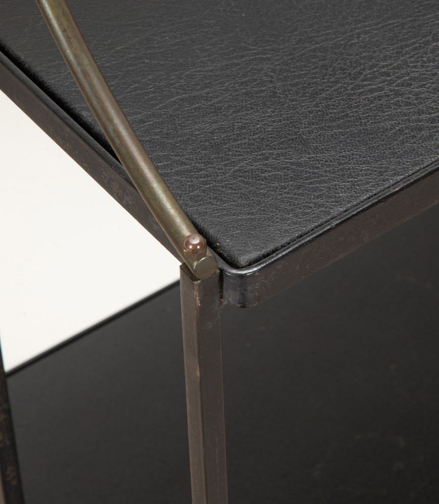 Mid-Century French Iron and Brass Étagère BK5241919
