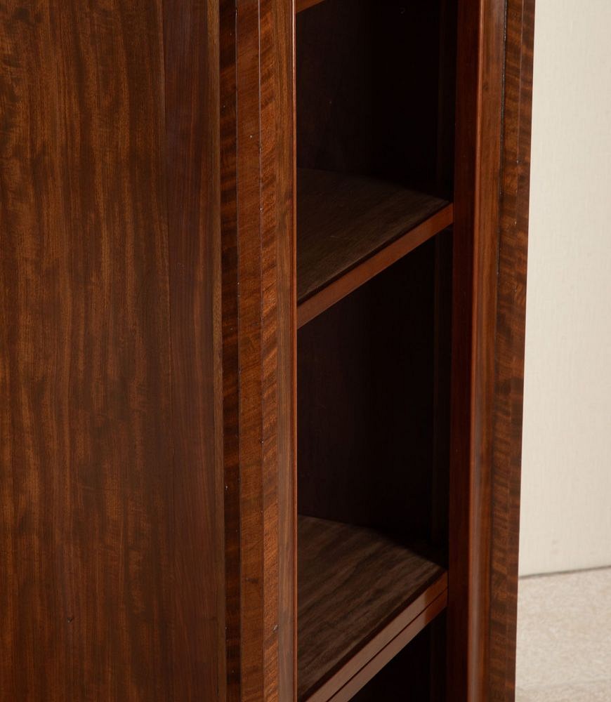 Pair of 19th Century Mahogany Sentry Box Bookcases BK5242817